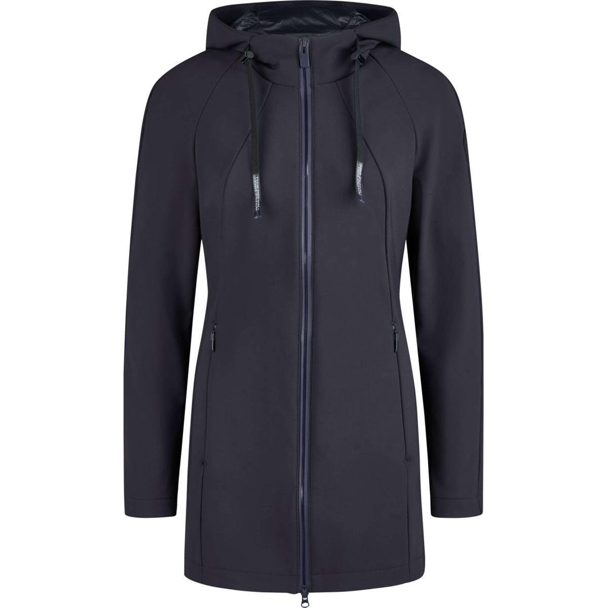 Pikeur Lange Jacke Athleisure Softshell Navy