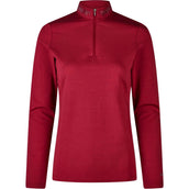 Pikeur Shirt Sports Strass Rumba Red