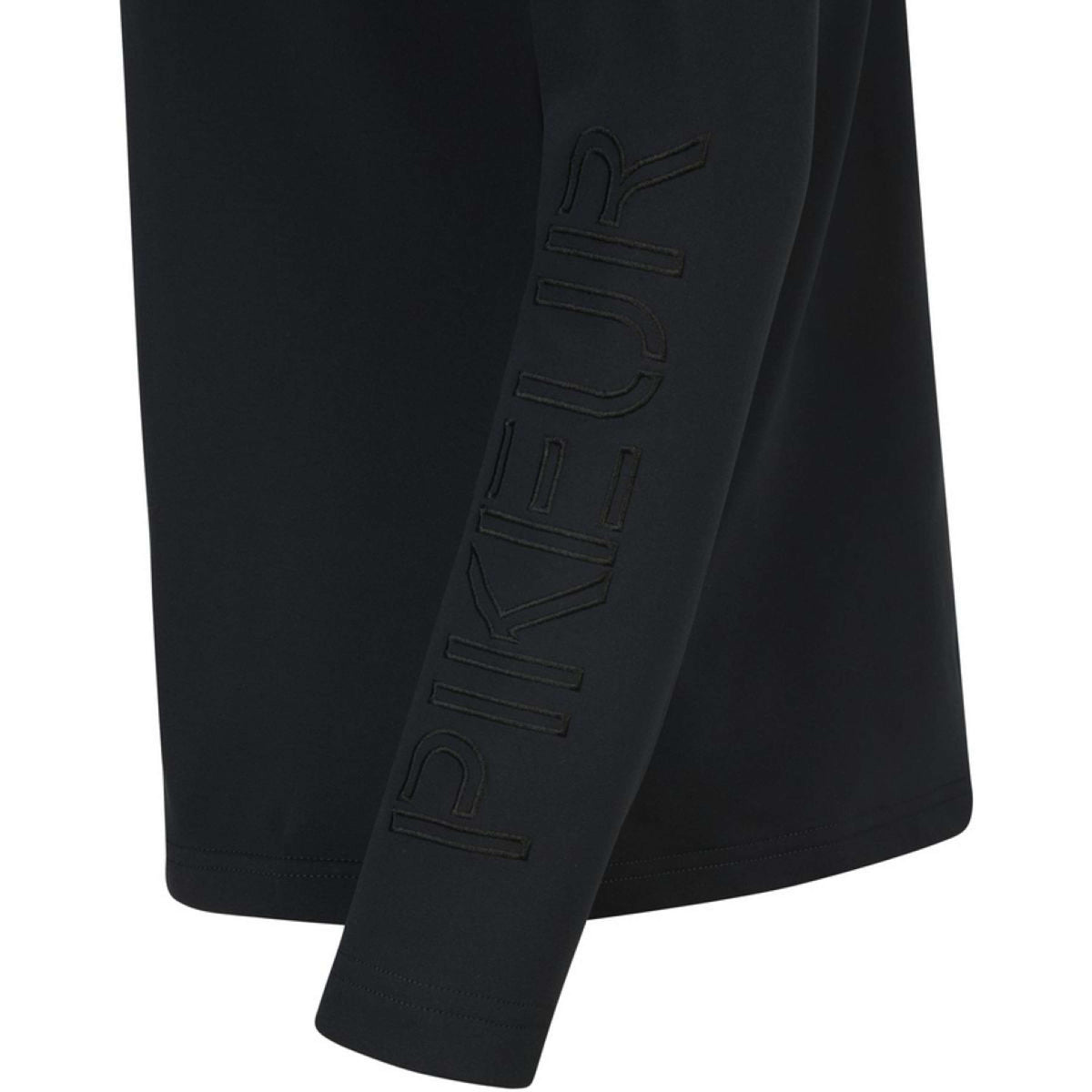 Pikeur Shirt Zip Sports AW25 Schwarz
