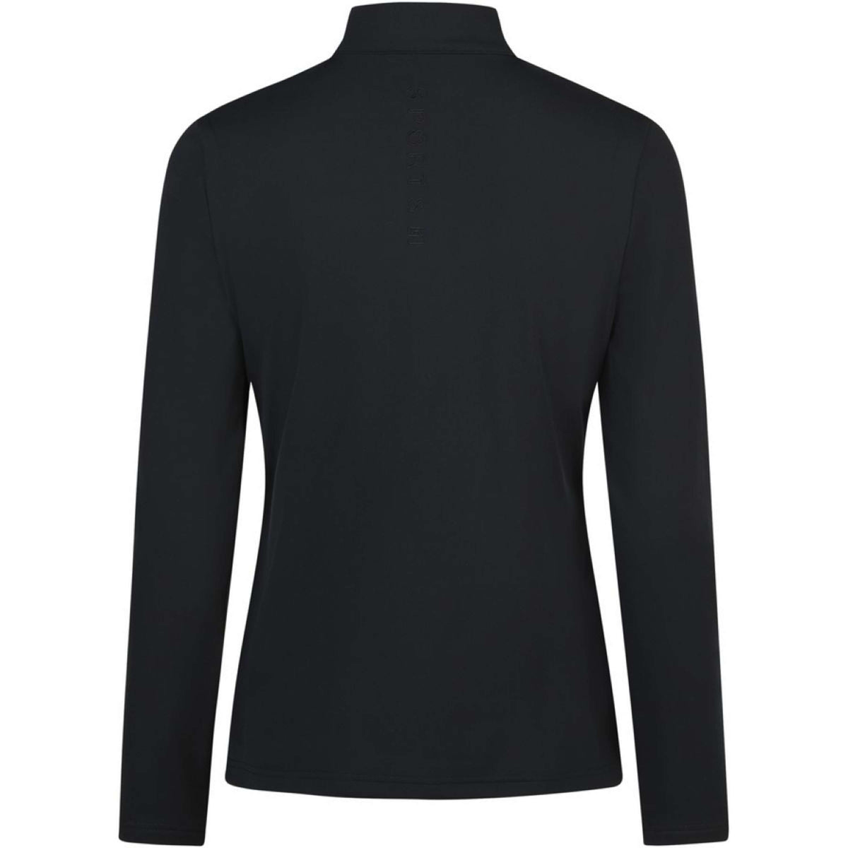 Pikeur Shirt Zip Sports AW25 Schwarz