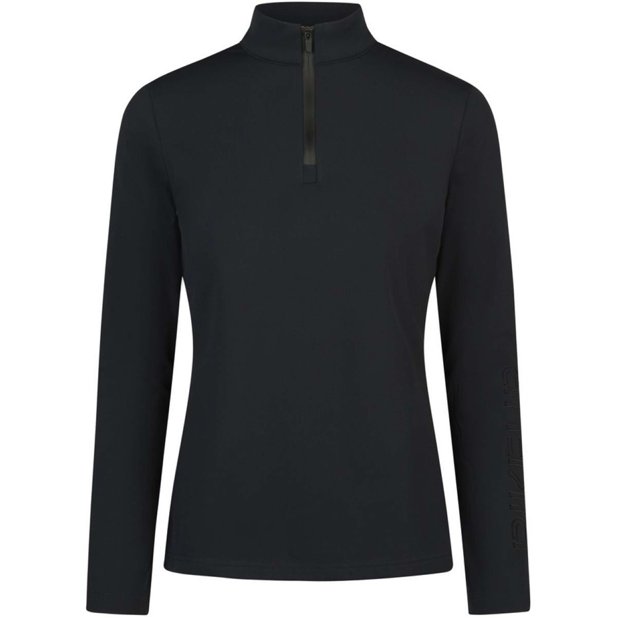 Pikeur Shirt Zip Sports AW25 Schwarz