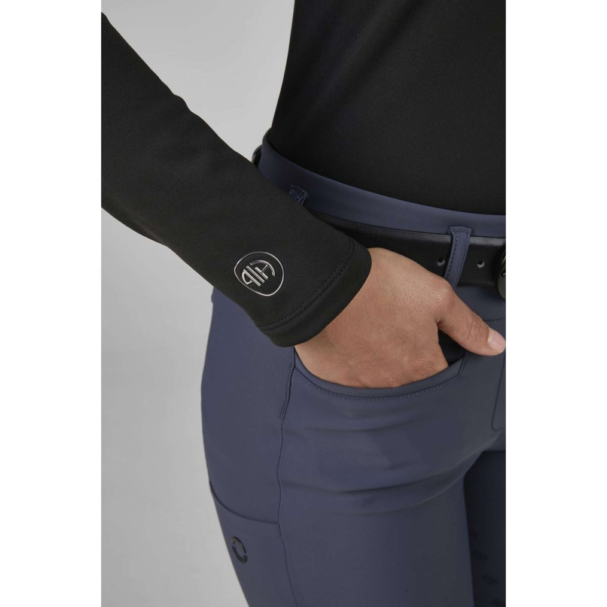 Pikeur Shirt Roll Neck Athleisure AW25 Schwarz