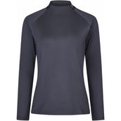 Pikeur Shirt Roll Neck Athleisure AW25 Graphite Blue