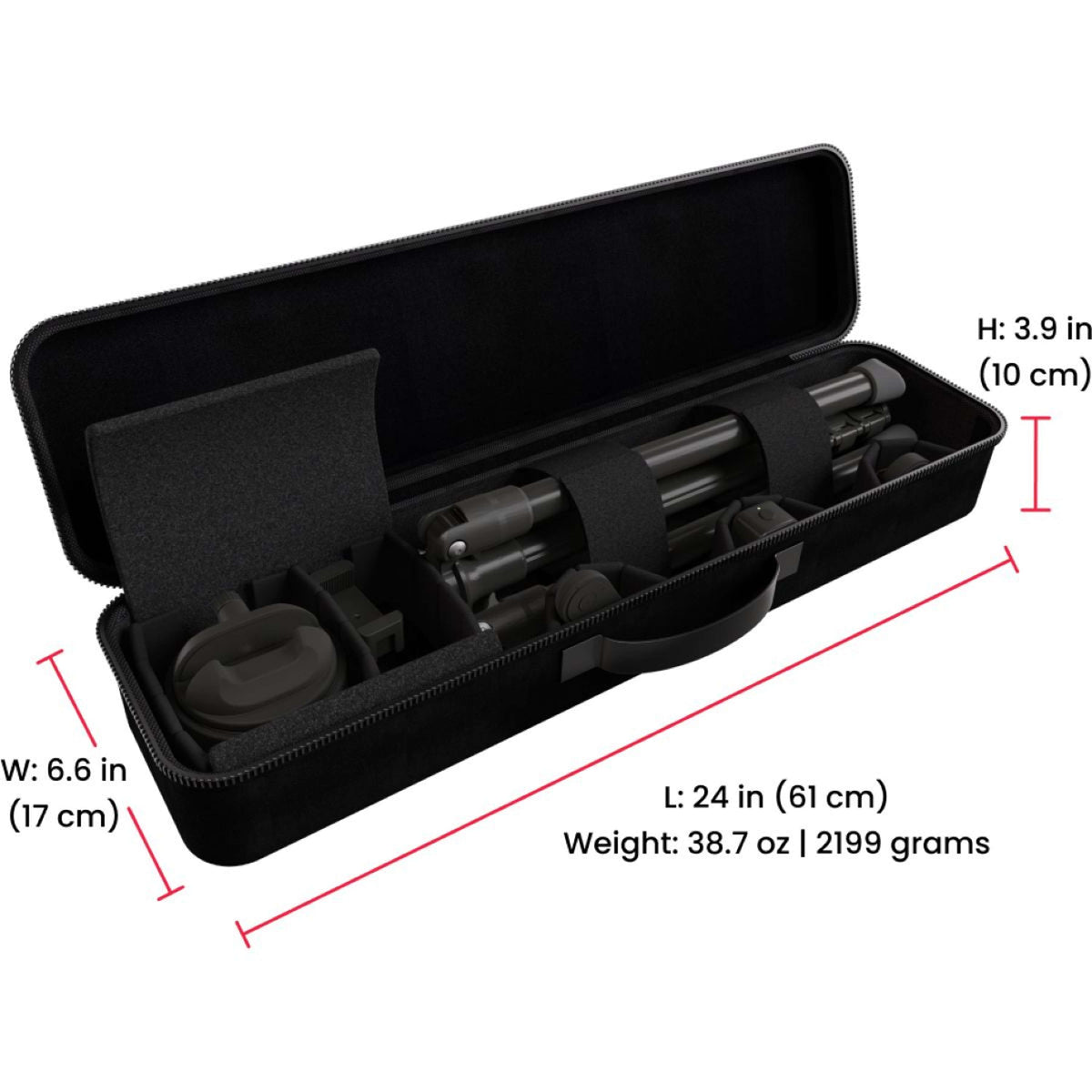 Pivo Travel Case Classic Schwarz