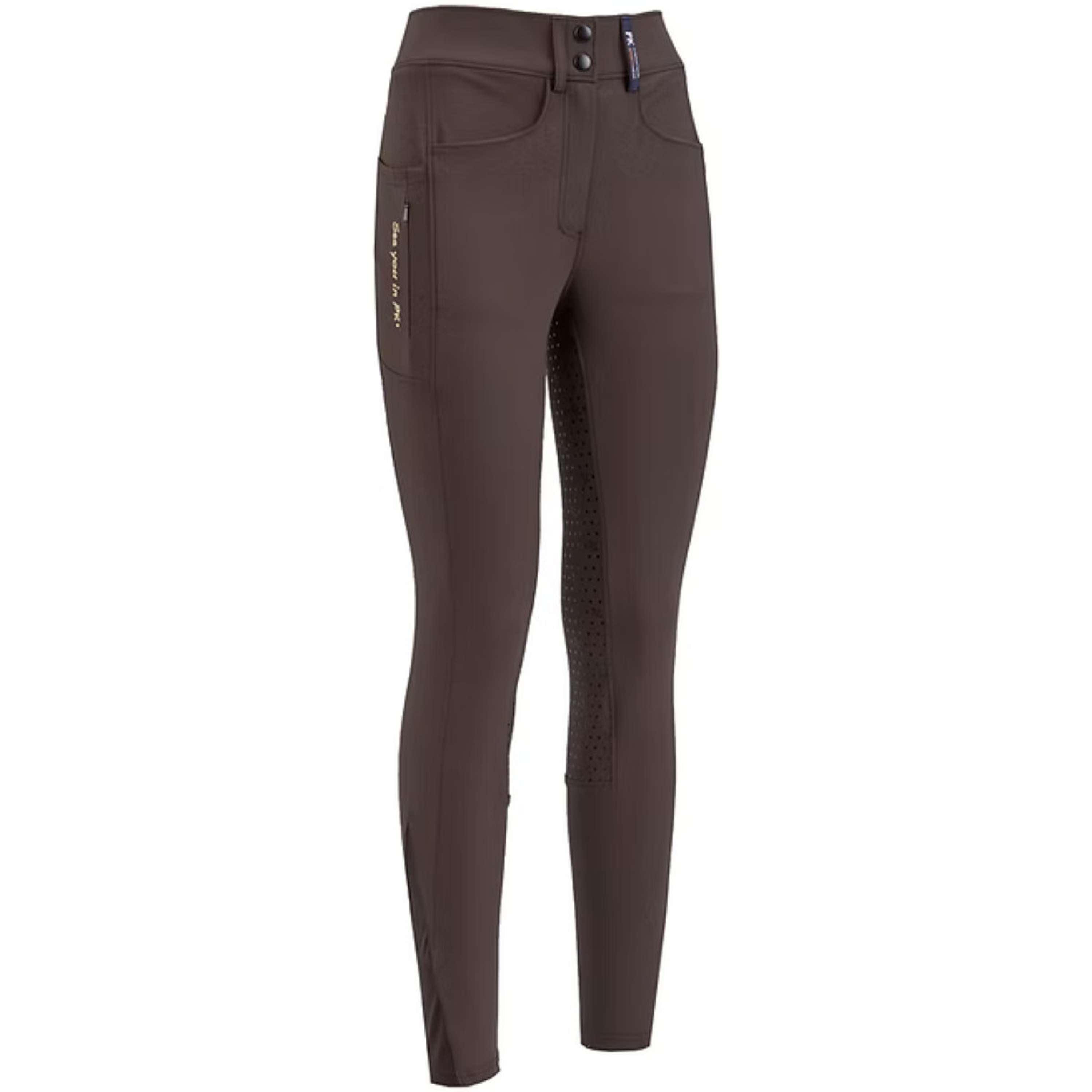 PK Reithose Ruby Full Grip Kaffee