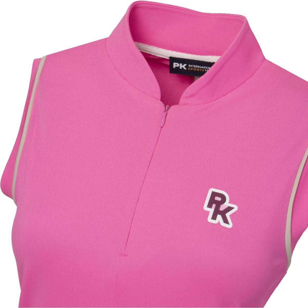 PK Shirt Performance Piqué Renoir Ärmellos Fluo Pink