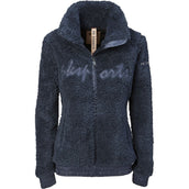 PK Fluffy Jacke Roebel Ebenholz