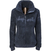 PK Fluffy Jacke Roebel Ebenholz