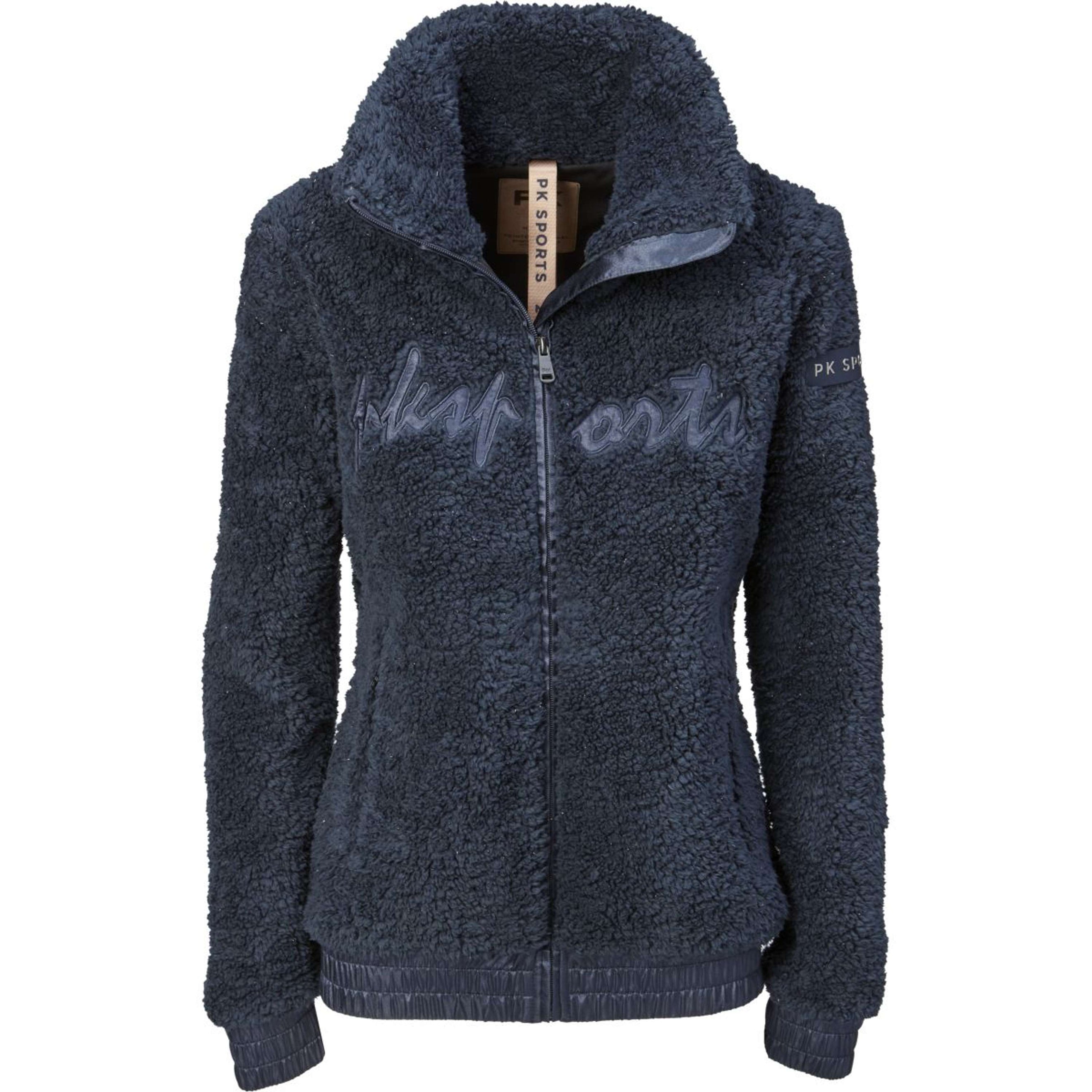 PK Fluffy Jacke Roebel Ebenholz