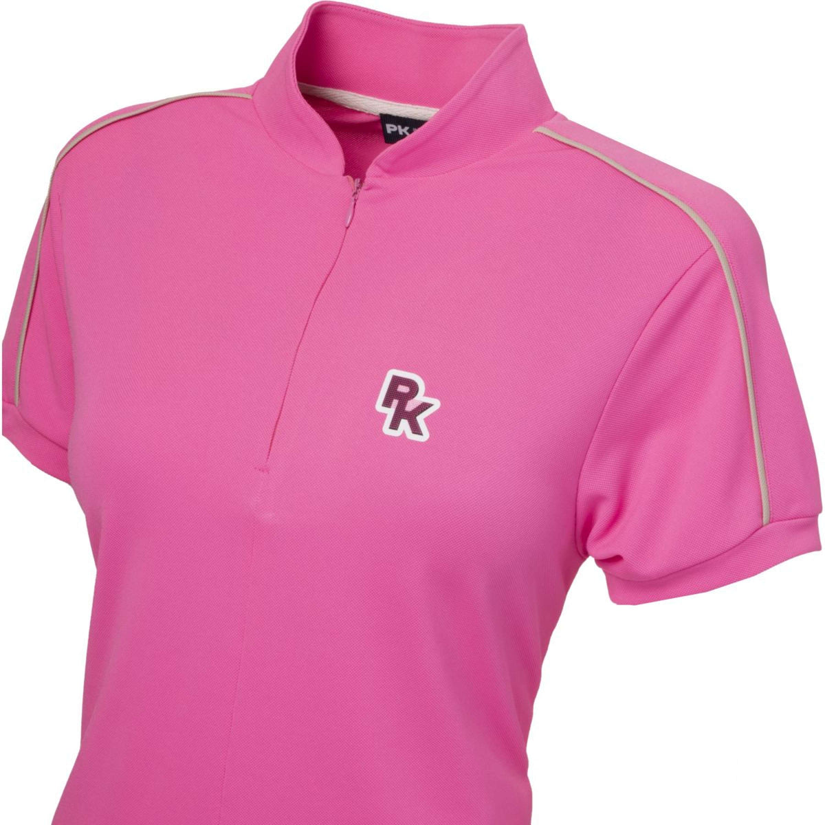 PK Polo Performance Piqué Royal Fluo Pink