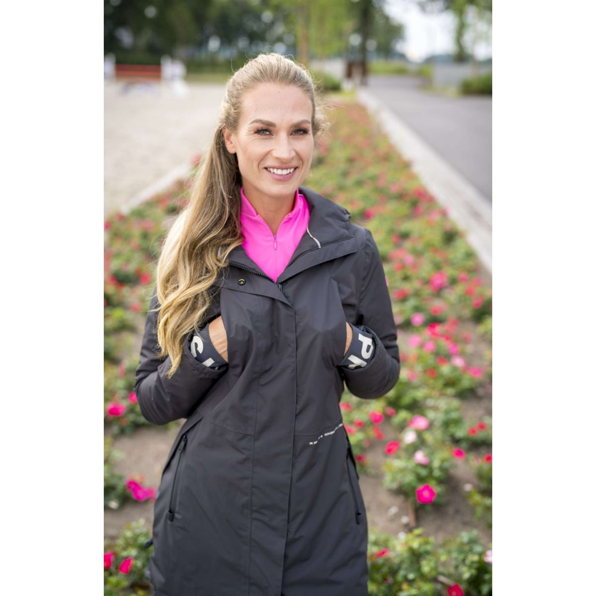 PK Lange Jacke Rumble Waterproof Kohle