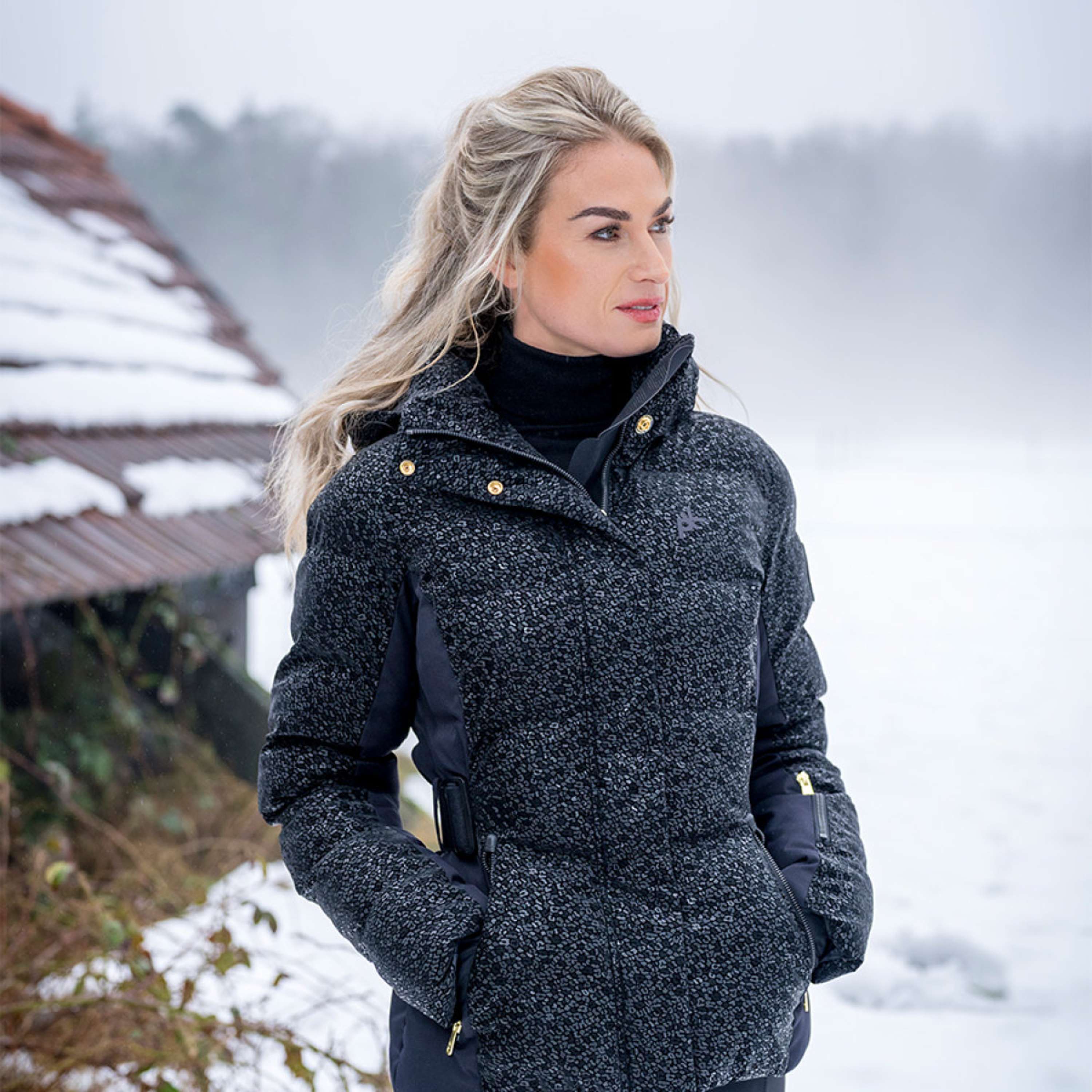 PK Jacke Salvina All Over Onyx
