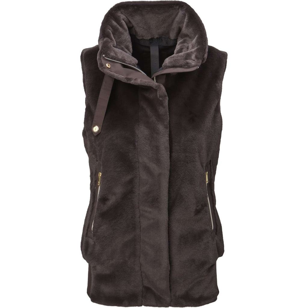 PK Weste Taury Fluffy Kaffee