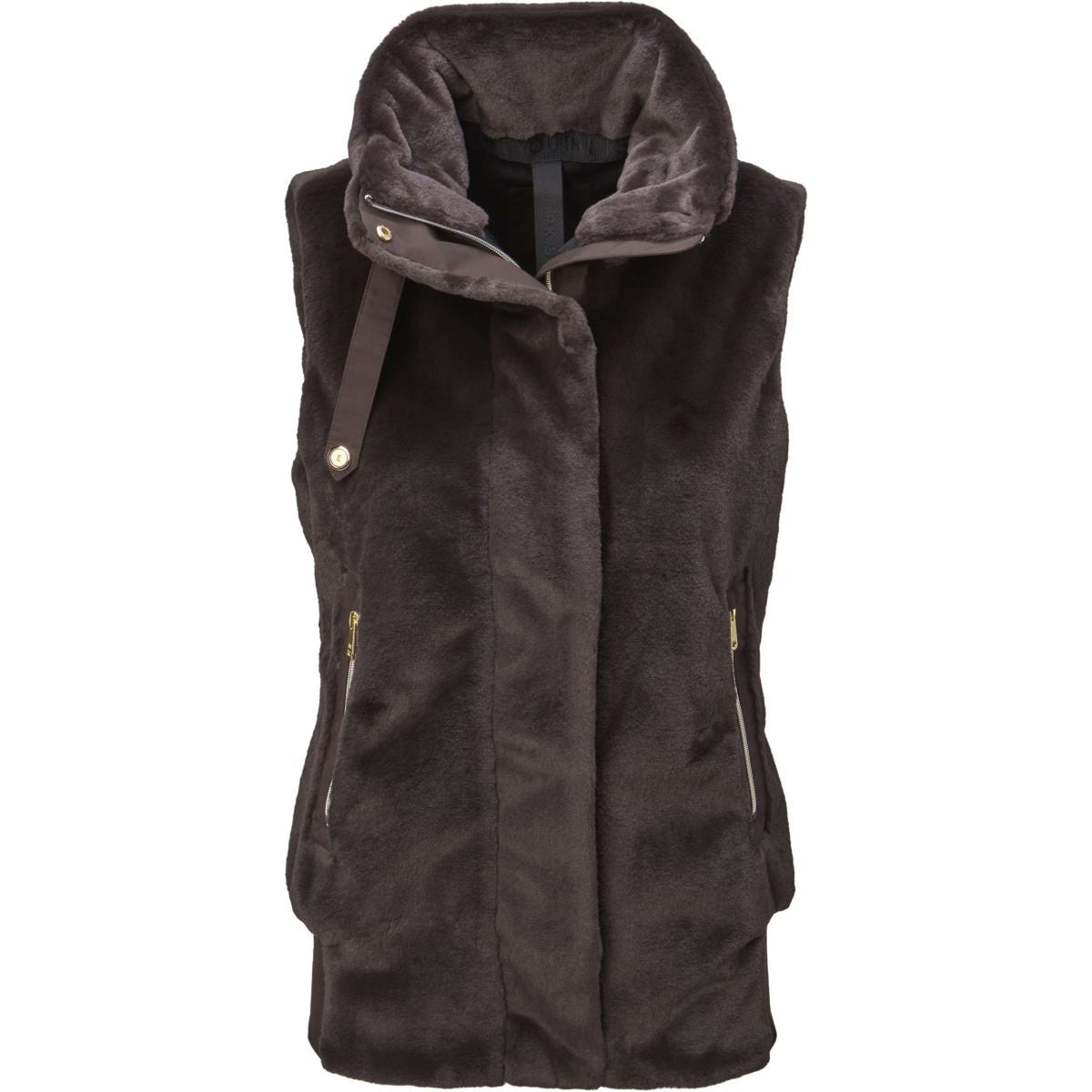 PK Weste Taury Fluffy Kaffee