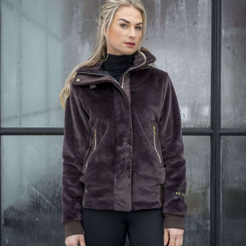 PK Jacke Tiamo Fluffy Kaffee