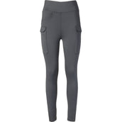 PK Reitleggings Tiesto Full Grip Kohle