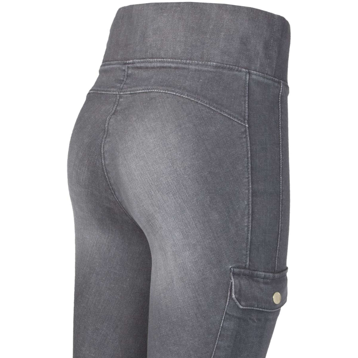 PK Reitleggings Tiesto Full Grip Charcoal Jeans