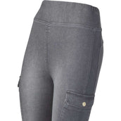 PK Reitleggings Tiesto Full Grip Charcoal Jeans