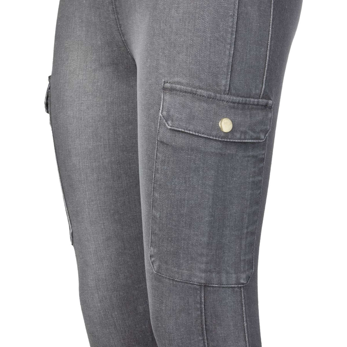 PK Reitleggings Tiesto Full Grip Charcoal Jeans