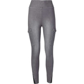 PK Reitleggings Tiesto Full Grip Charcoal Jeans