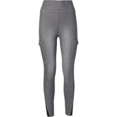 PK Reitleggings Tiesto Full Grip Charcoal Jeans