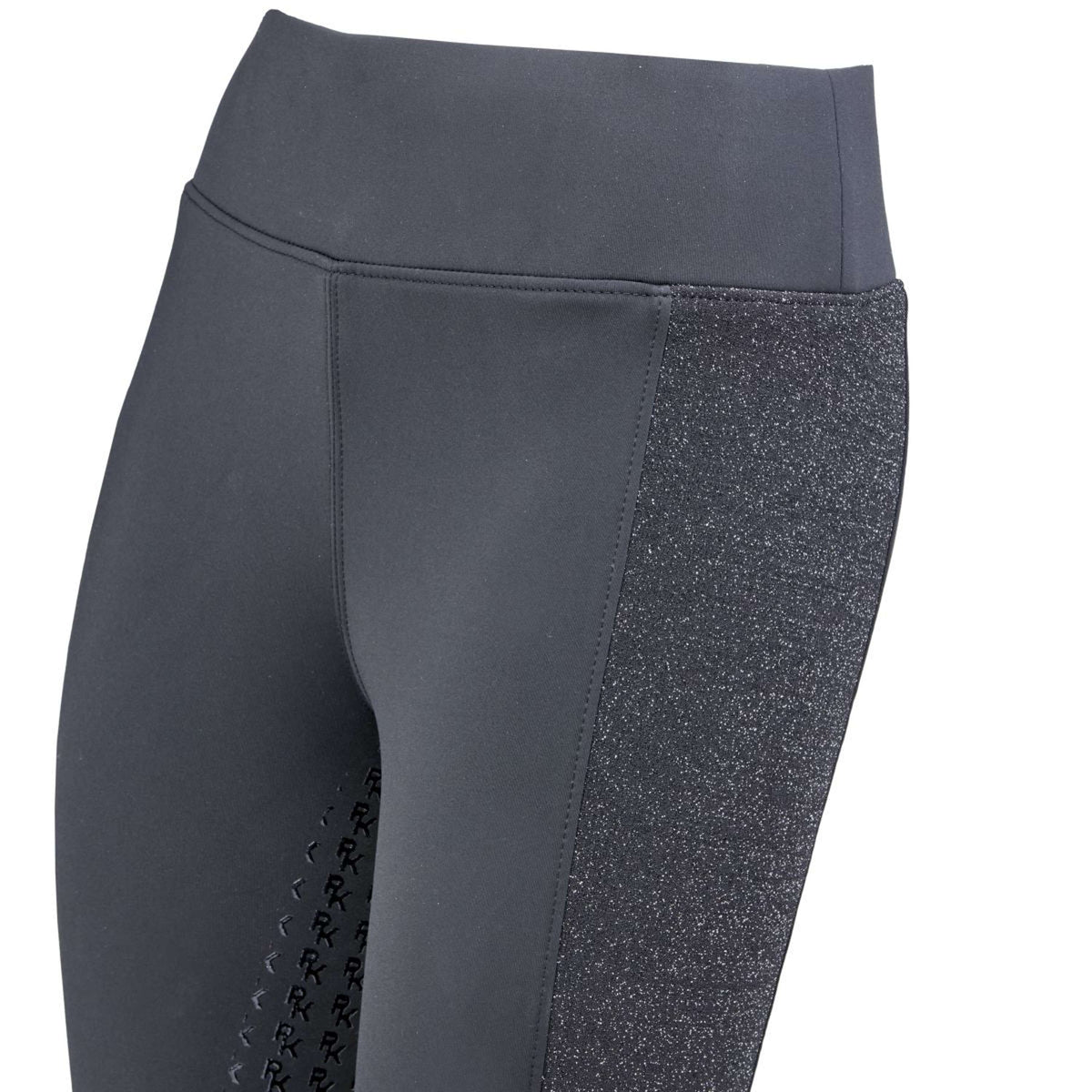 PK Reitleggings Toledo Full Grip Schwarz