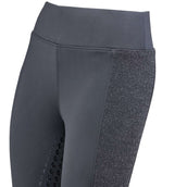 PK Reitleggings Toledo Full Grip Schwarz