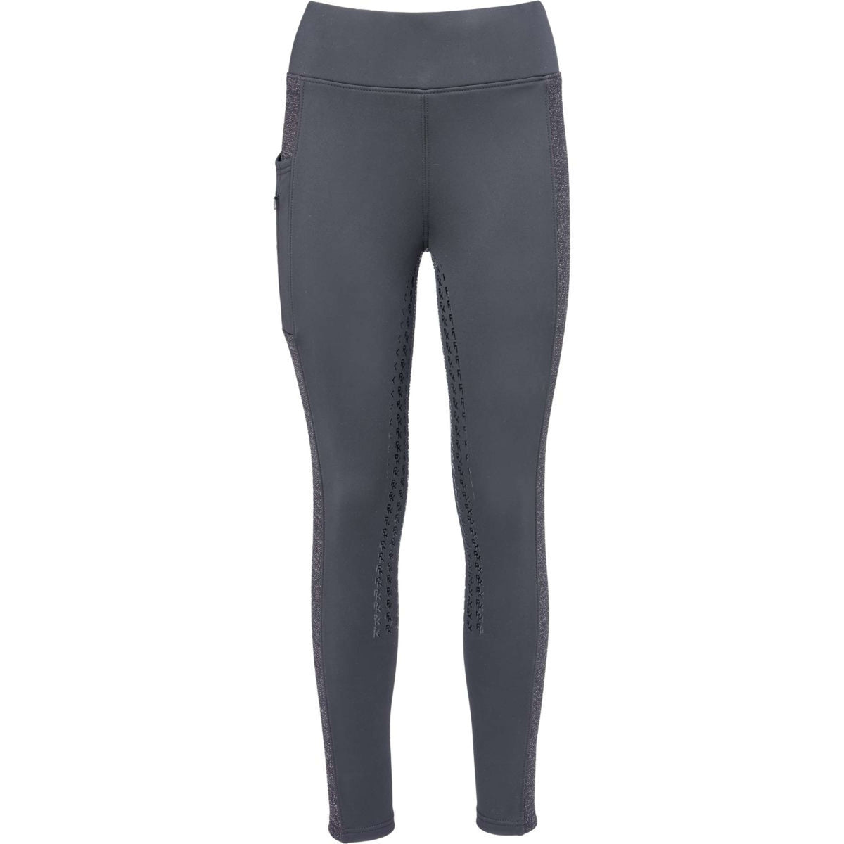 PK Reitleggings Toledo Full Grip Schwarz