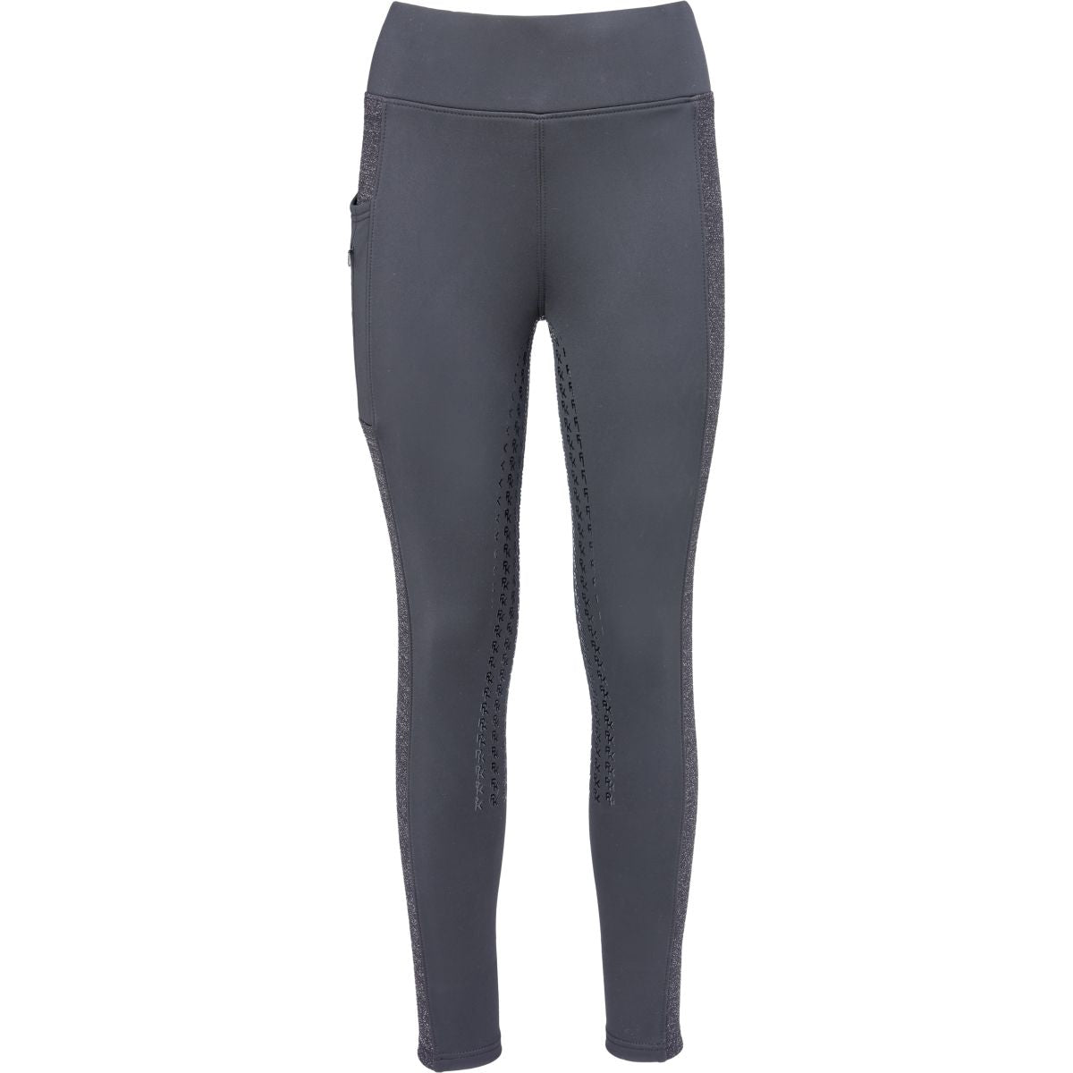 PK Reitleggings Toledo Full Grip Schwarz