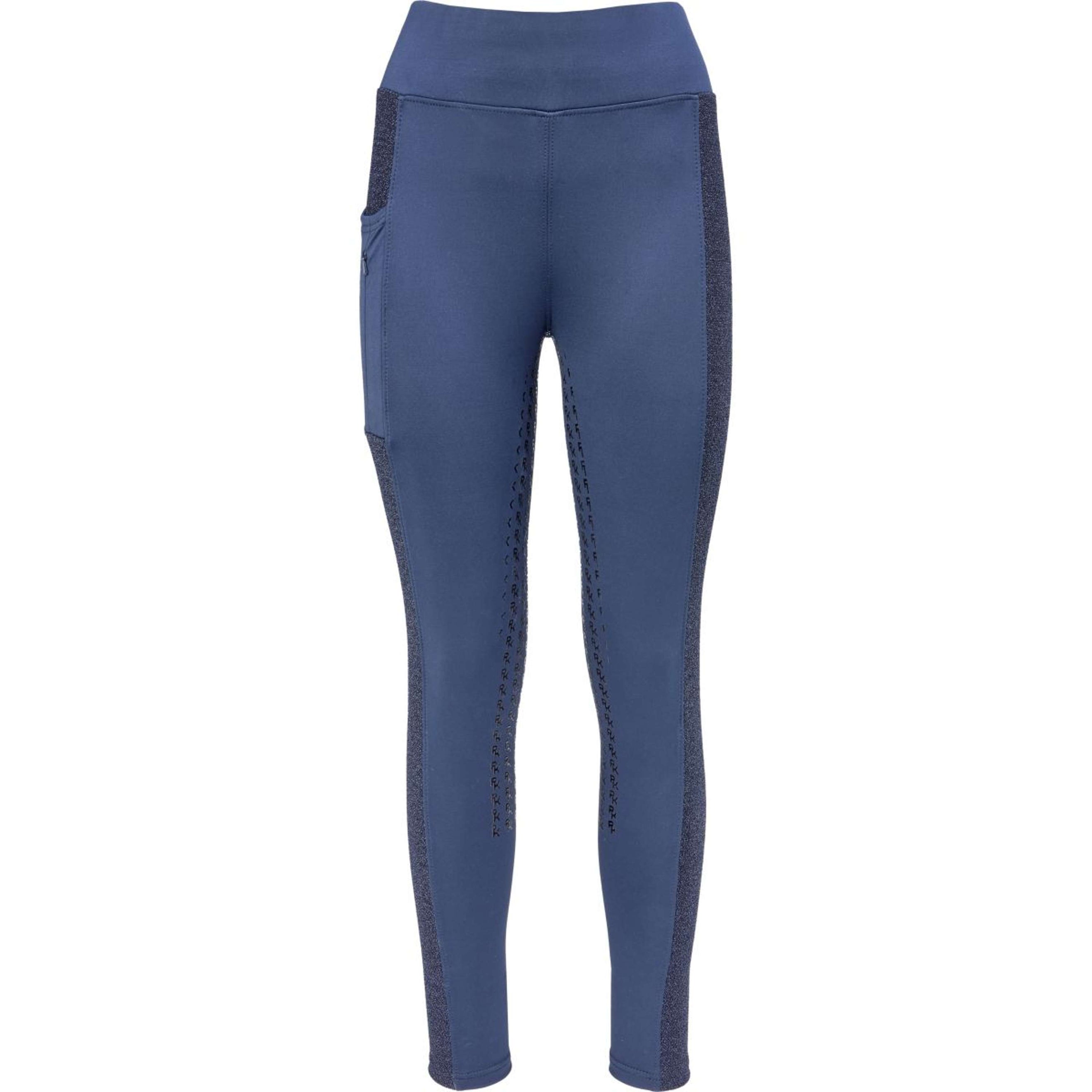PK Reitleggings Toledo Full Grip Ebenholz