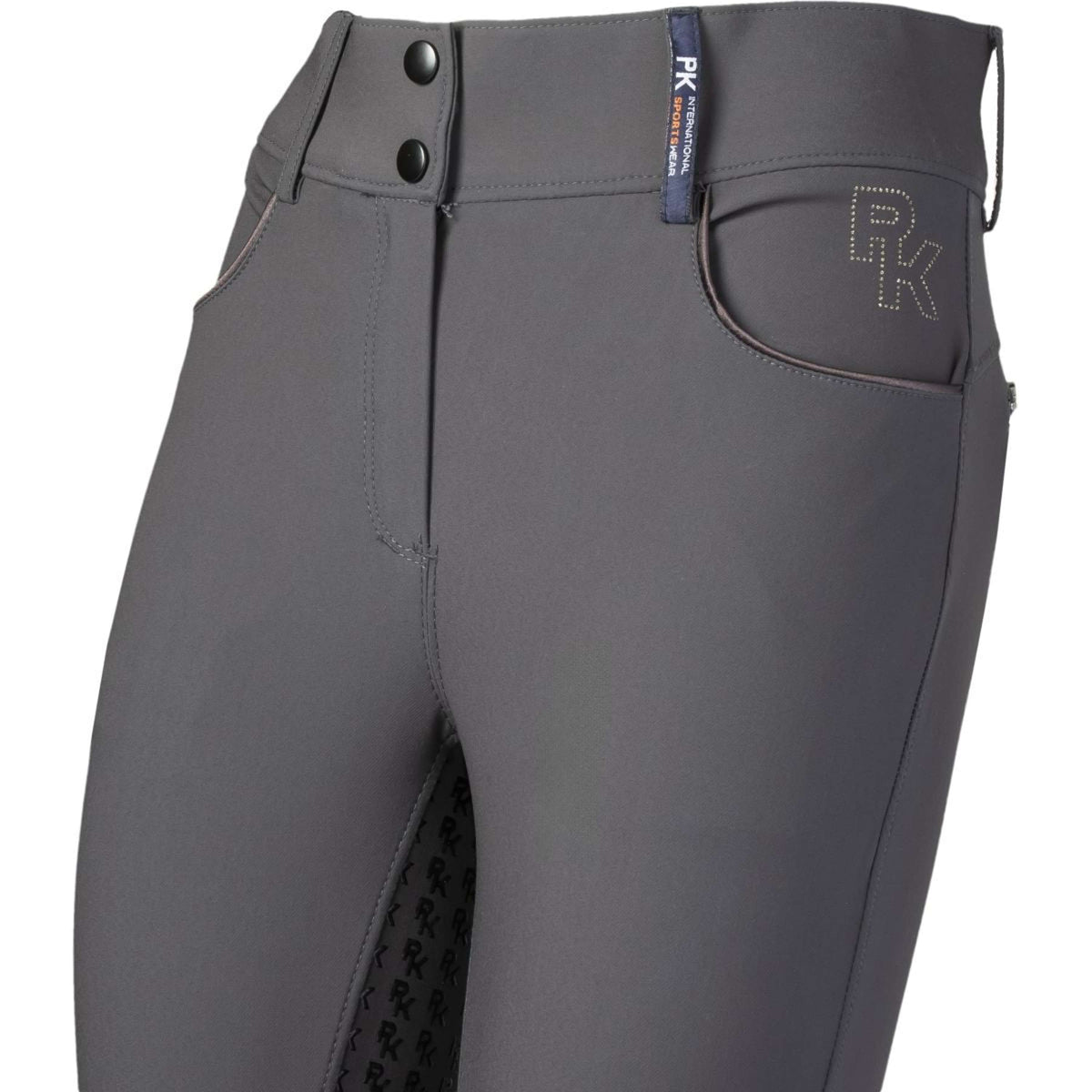 PK Reithose Tornado Full Grip Kohle