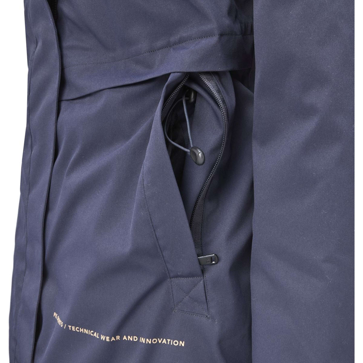 PK Lange Jacke Zarino Ebenholz