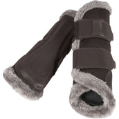 Eskadron Dressage Boots Platinum Mesh Fauxfur Shetty Teak