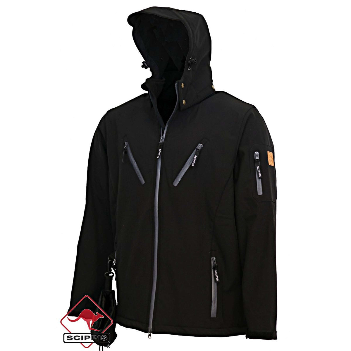 Scippis Jacke Hawson Schwarz