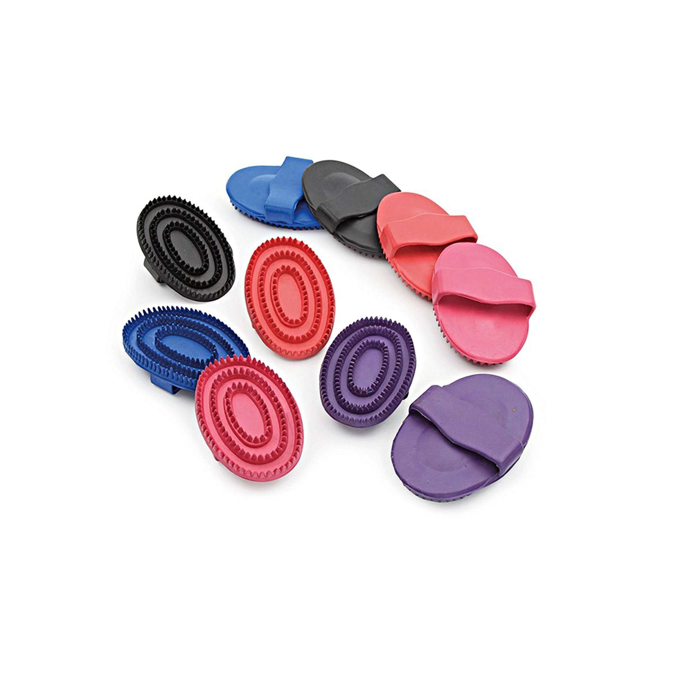 Shires Striegel Gummi Blau Shires Striegel Gummi Blau