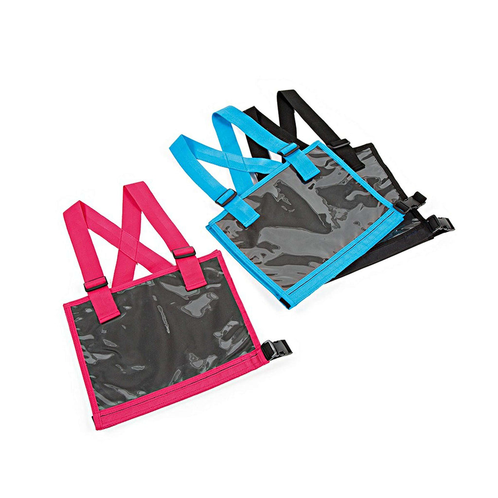 Shires Eventing-Nummernhalter Schwarz