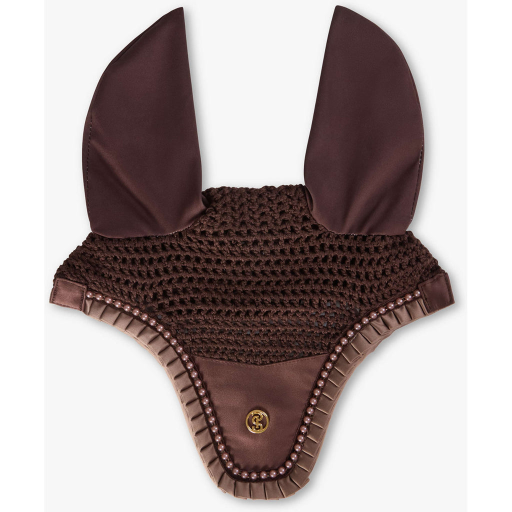 PS of Sweden Fliegenhaube Ruffle Pearl Erde Braun