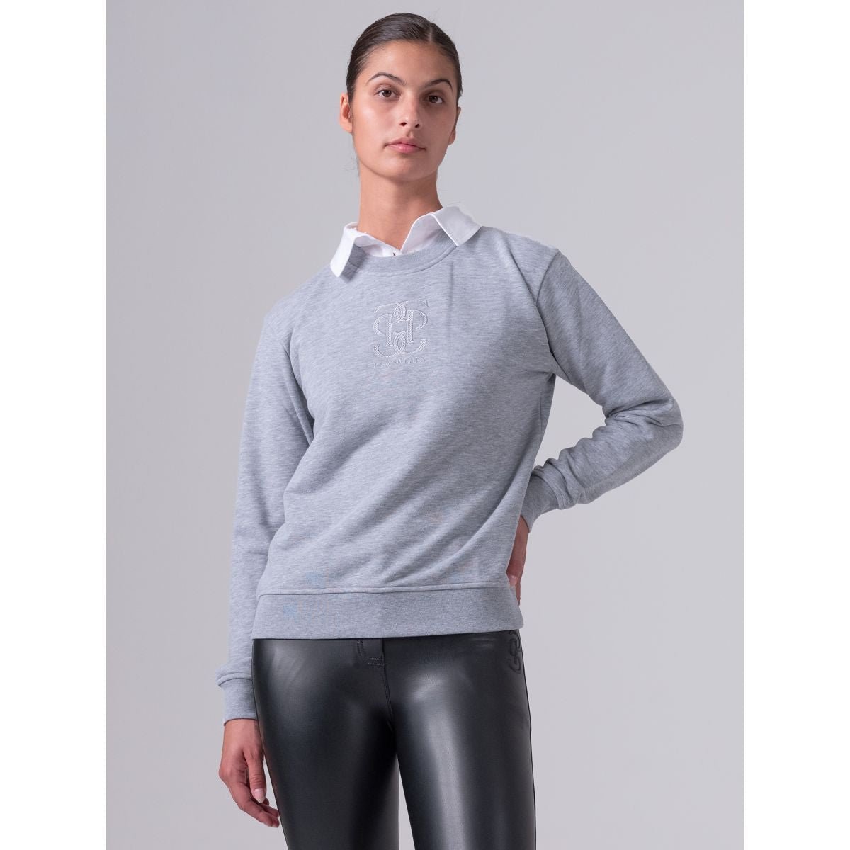 PS of Sweden Sweater Kayla Grau Melange