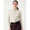 PS of Sweden Shirt Valerie Printed Lange Ärmel Off White Monogram