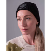 PS of Sweden Beanie Lou Felt Monogram Schwarz