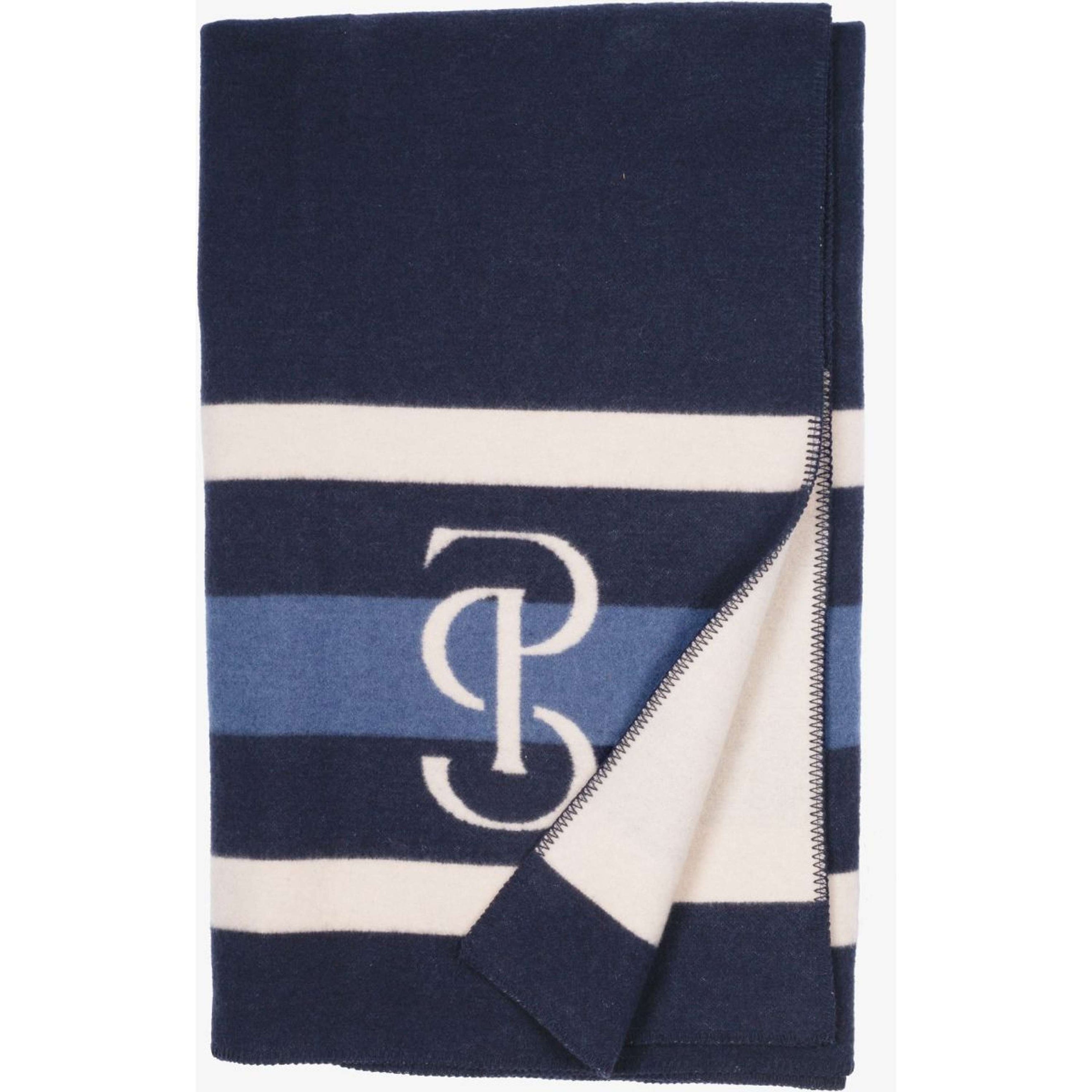 PS of Sweden Decke Plaid Stripe Navy PS of Sweden Decke Plaid Stripe Navy