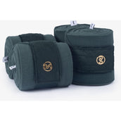 PS of Sweden Bandagen Velvet Monogram Midnight Green