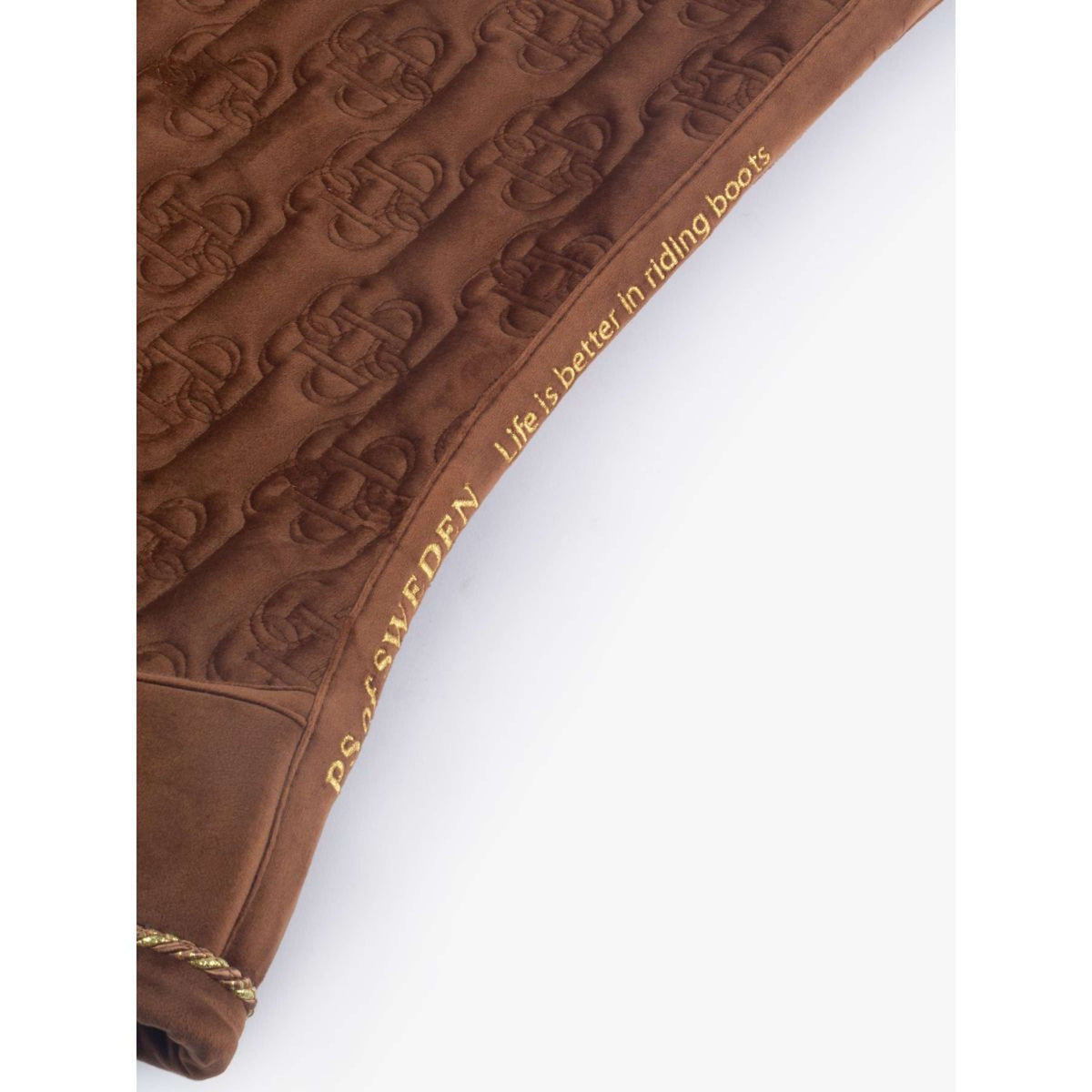 PS of Sweden Schabracke Velvet Monogram Springen Fudge