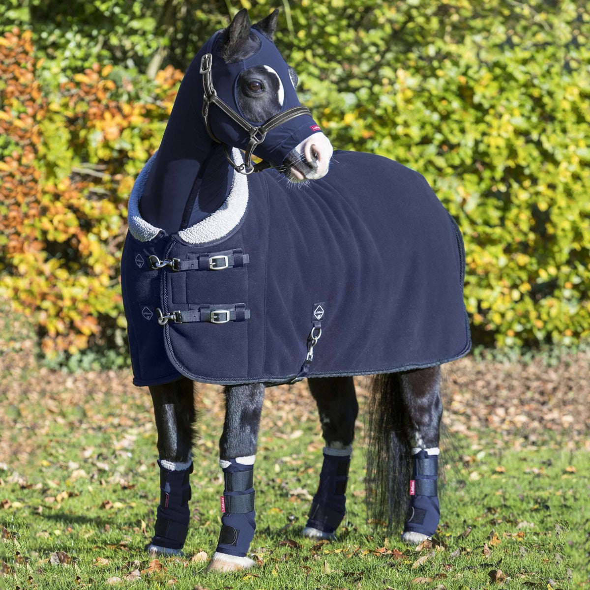 LeMieux Abschwitzdecke 4 Seasons Navy