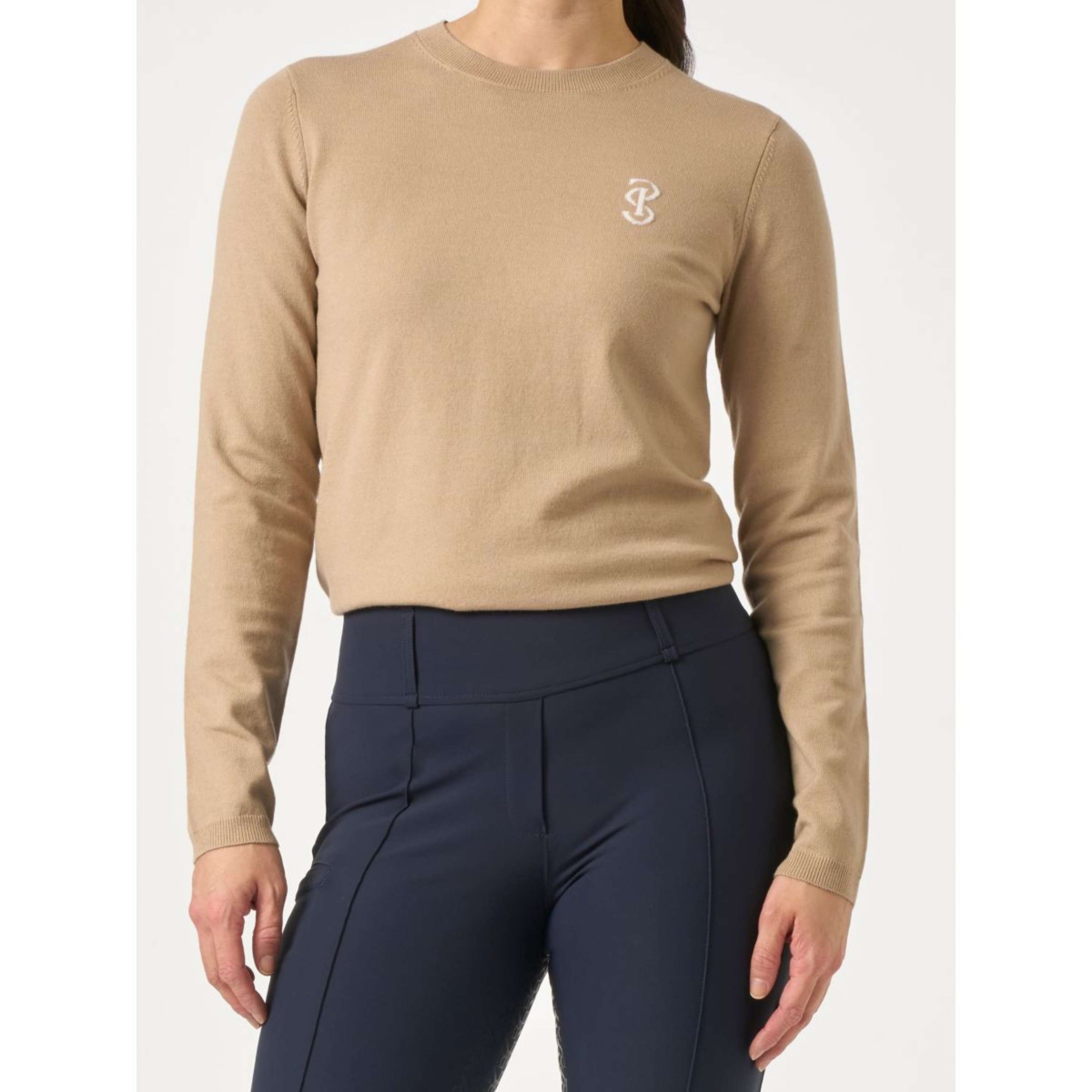 PS of Sweden Pullover PS Logo Desert Beige