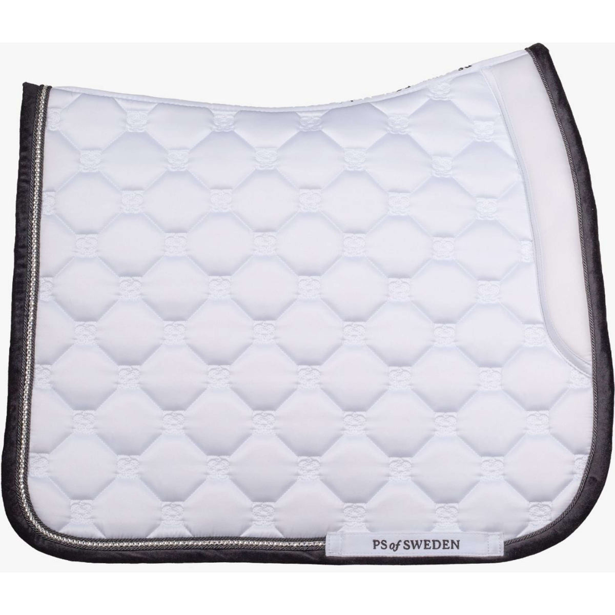 PS of Sweden Schabracke Vintage Monogram Dressur Weiß/Schwarz