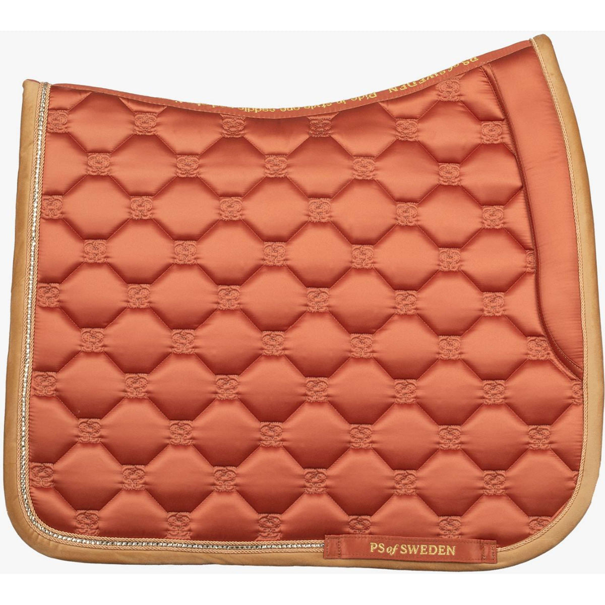 PS of Sweden Schabracke Vintage Monogram Dressur Kastanienbraun