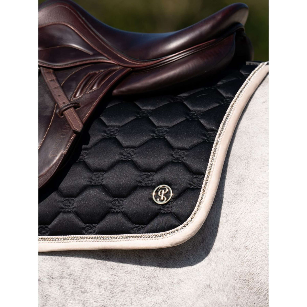 PS of Sweden Schabracke Vintage Monogram Springen Schwarz