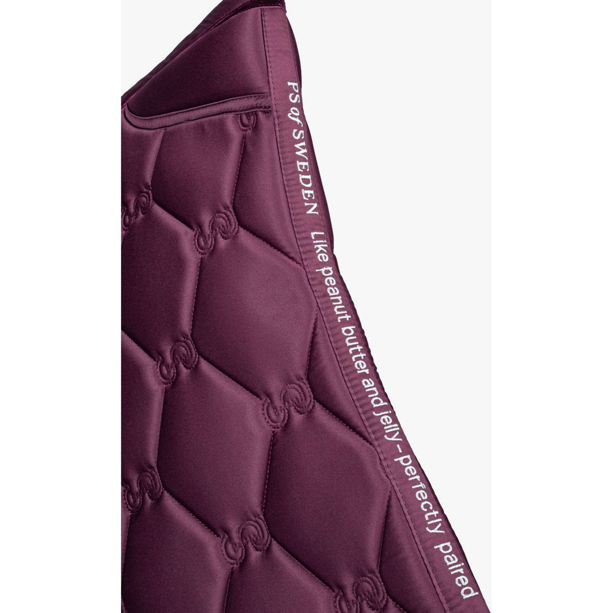 PS of Sweden Schabracke Ruffle Dressur Pflaumenfarben