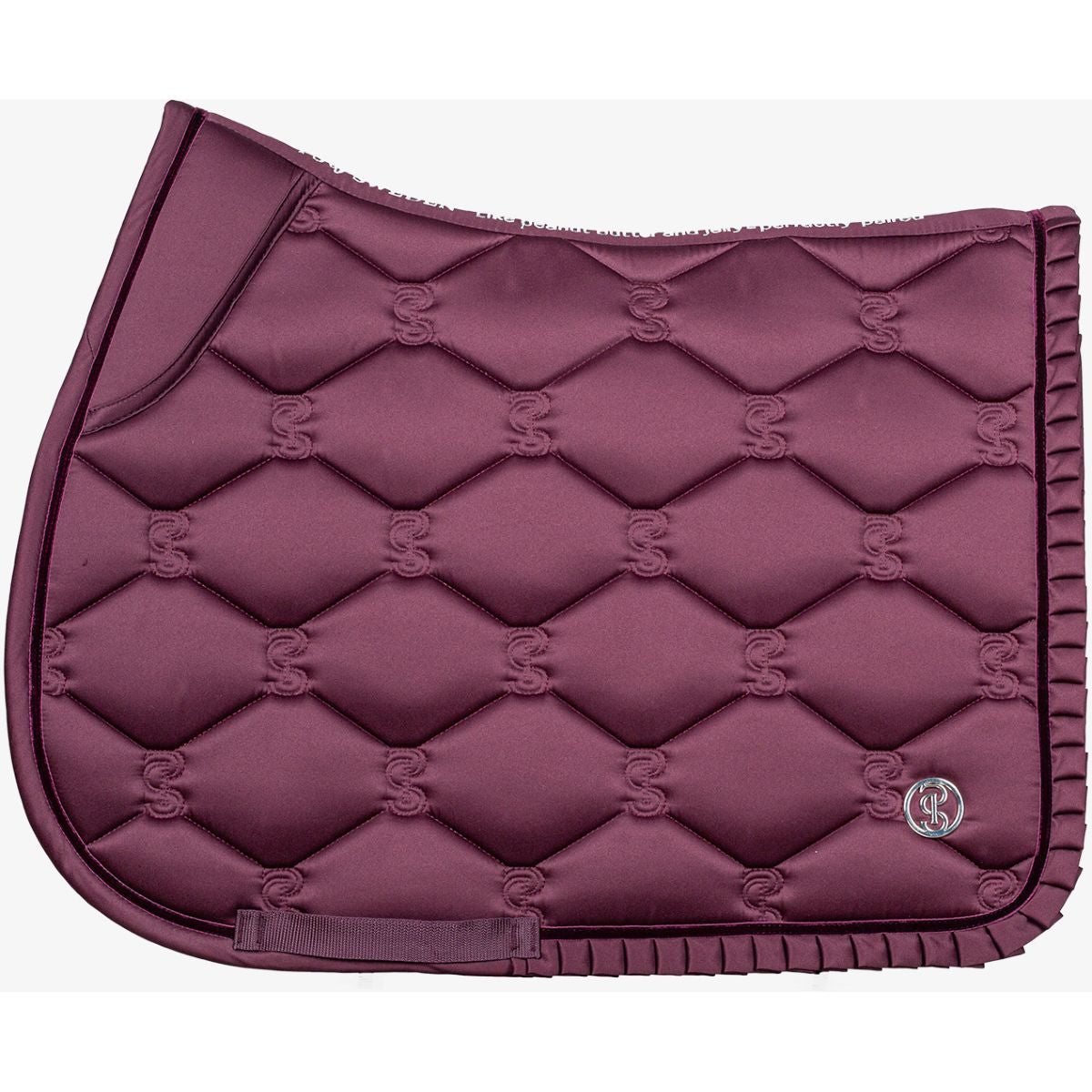 PS of Sweden Schabracke Ruffle Springen Pflaumenfarben